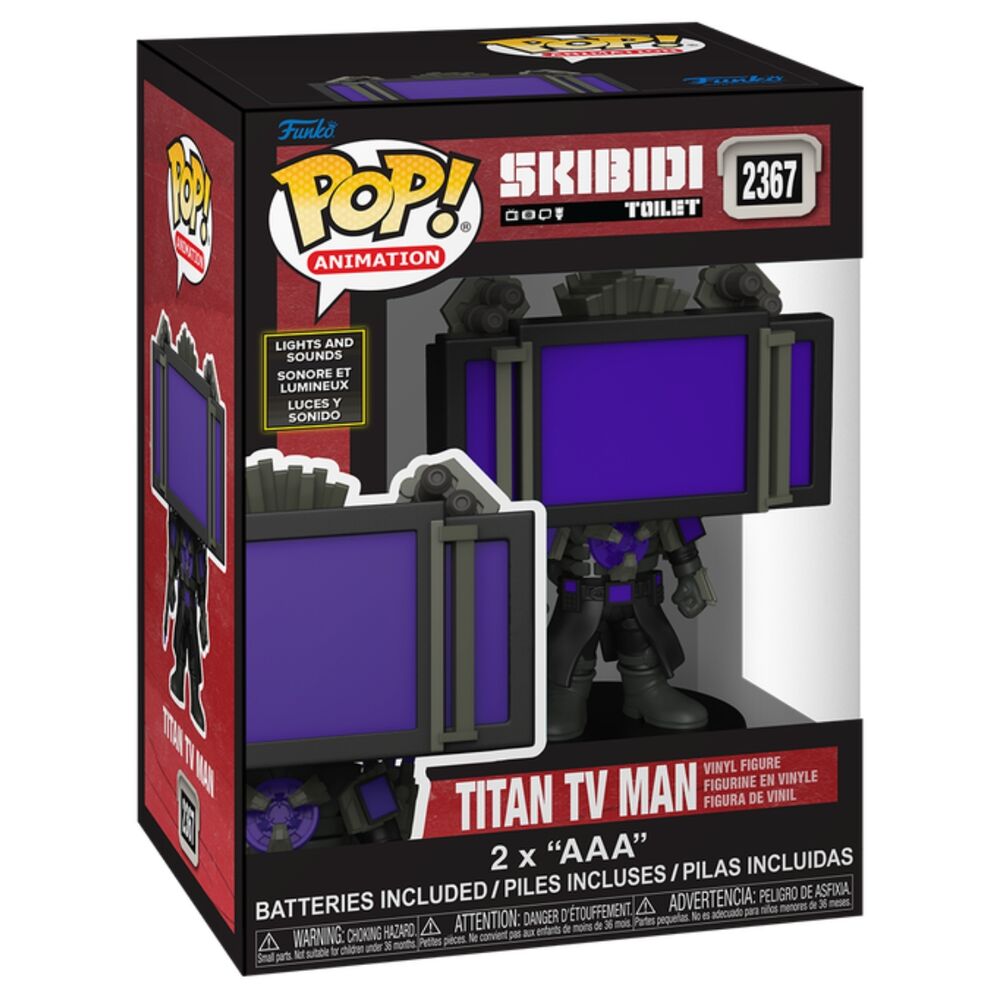 Figurine Funko POP! SFX Skibidi Toilet Titan TV Man