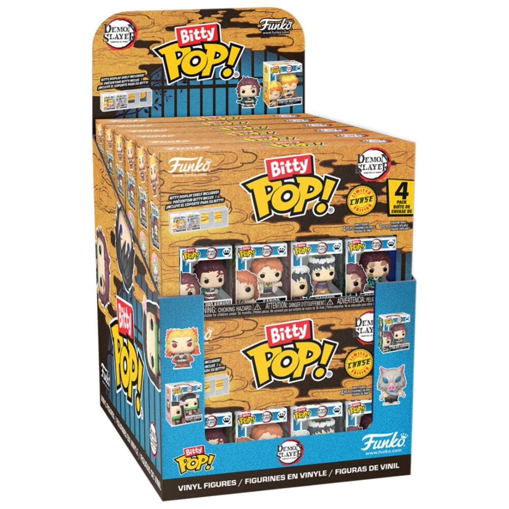 Figurine Funko POP! Blister 4 figuras Bitty POP Demon Slayer surtido