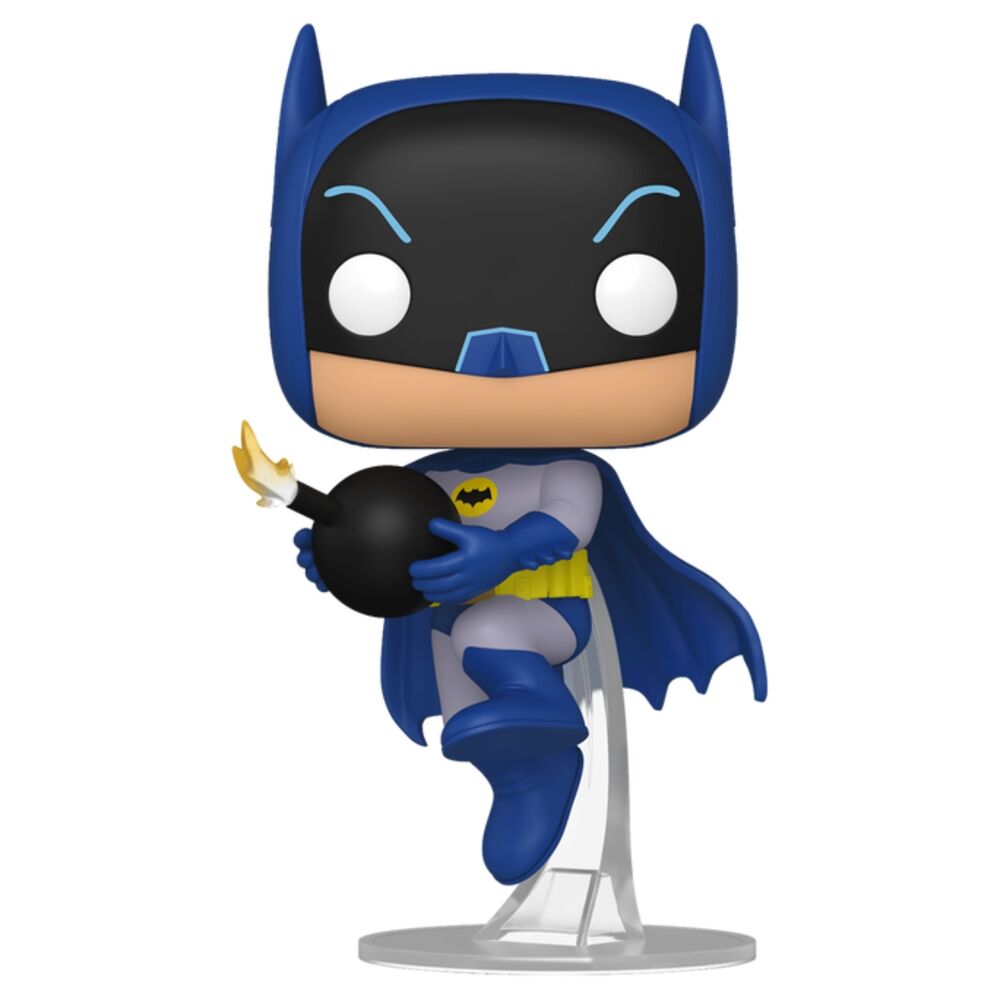 Figurine Funko POP! DC Comics Batman 66 Serie 2 Batman with Bomb, vue 2