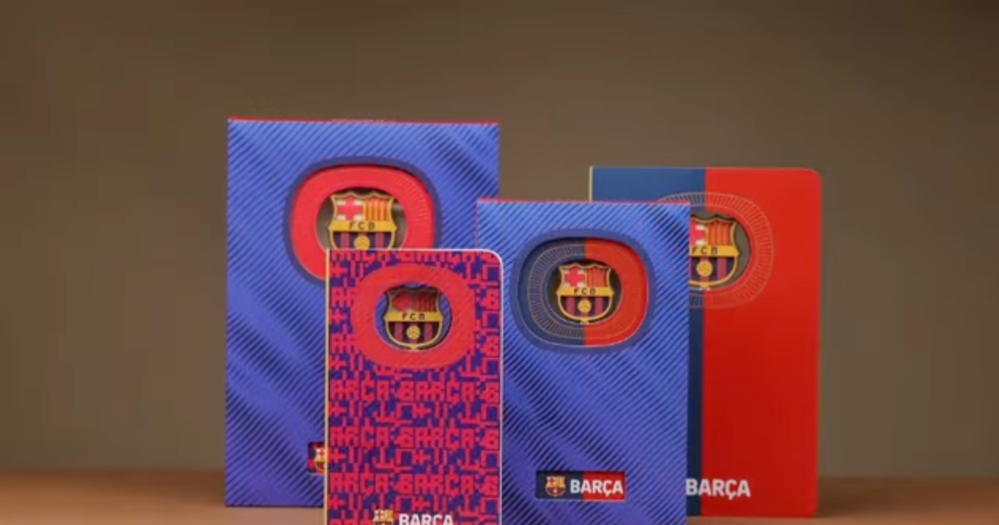 Cahier F.C. Barcelona, vue 2