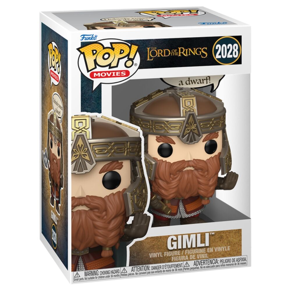 Figurine Funko POP! El Señor de los Anillos Gimli