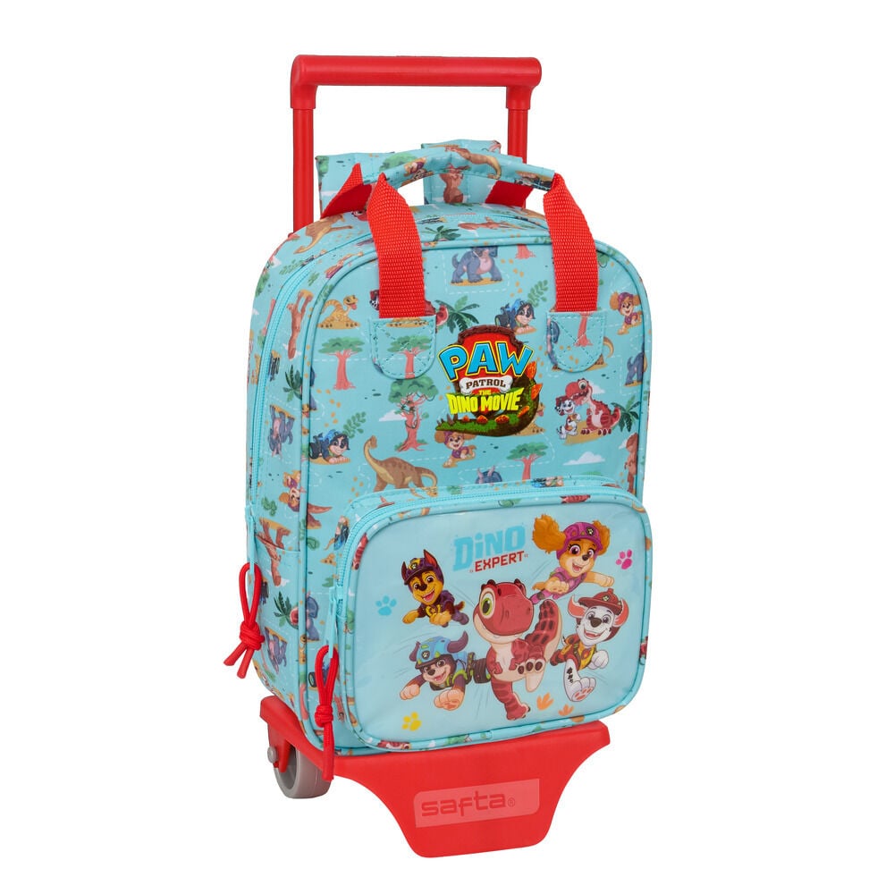 Cartable à roulettes Paw Patrol Dino Rescue 28 cm
