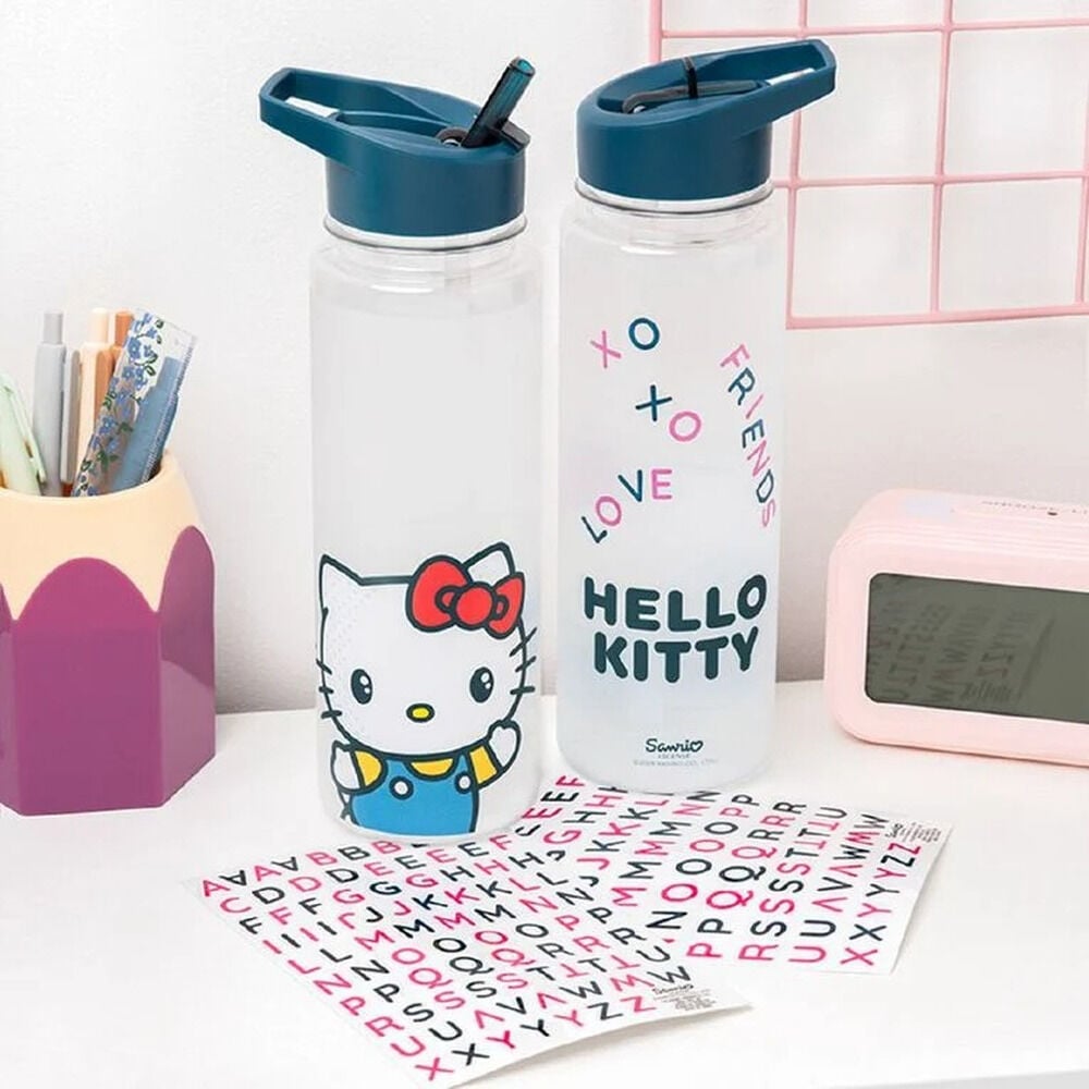 Gourde Hello Kitty avec stickers 650 ml