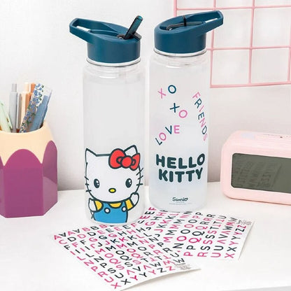 Gourde Hello Kitty avec stickers 650 ml