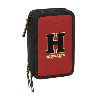 Trousse garnie triple Harry Potter Hogwarts