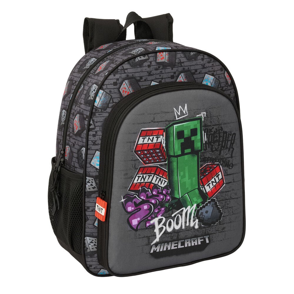 Sac à dos adaptable Minecraft Graffiti 38 cm