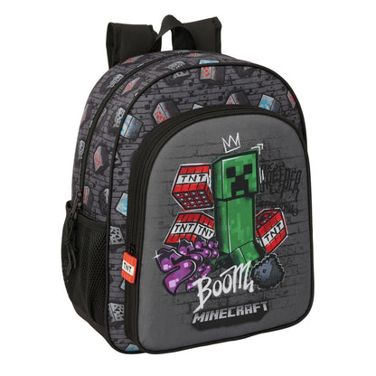 Sac à dos adaptable Minecraft Graffiti 38 cm