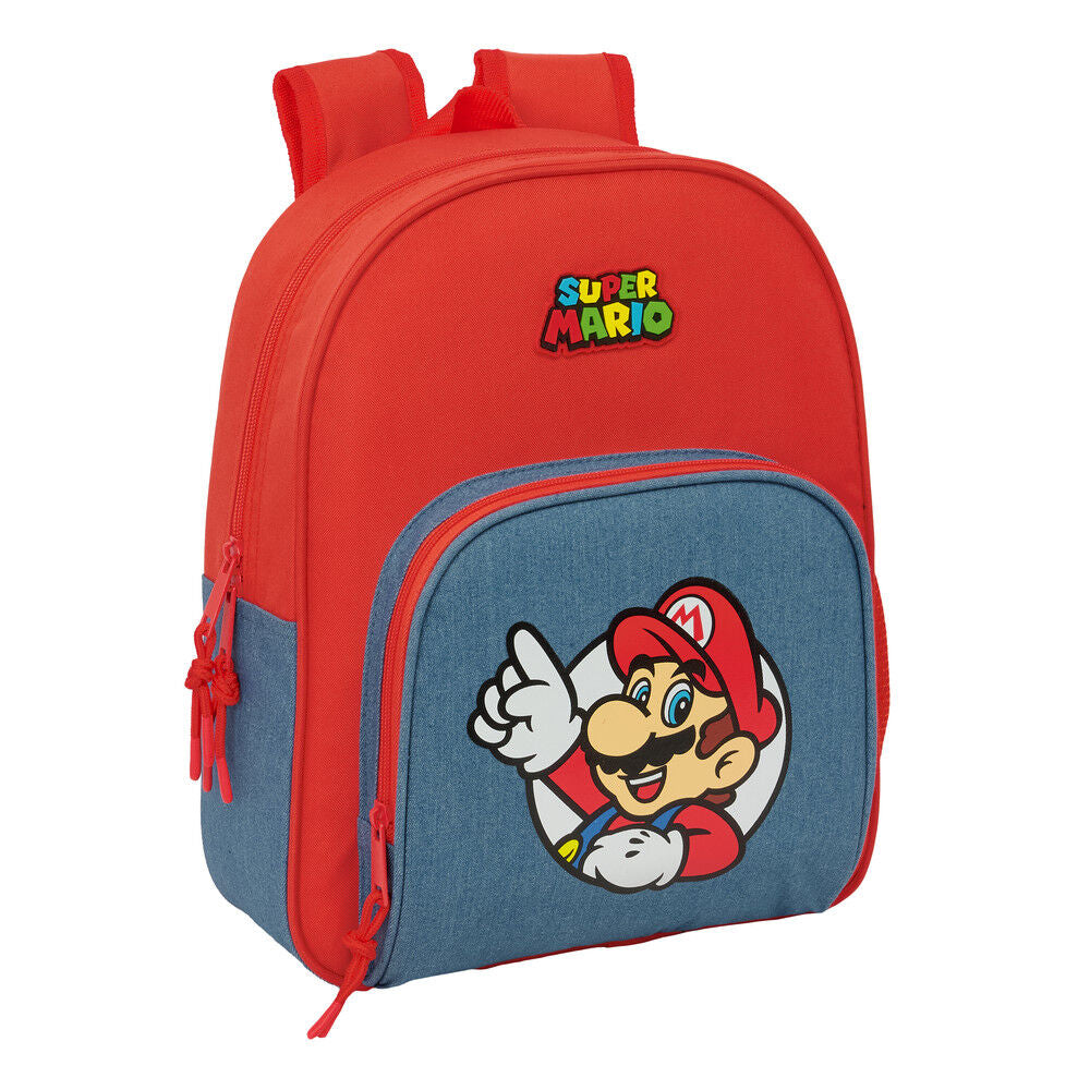 Sac à dos adaptable Super Mario 34 cm
