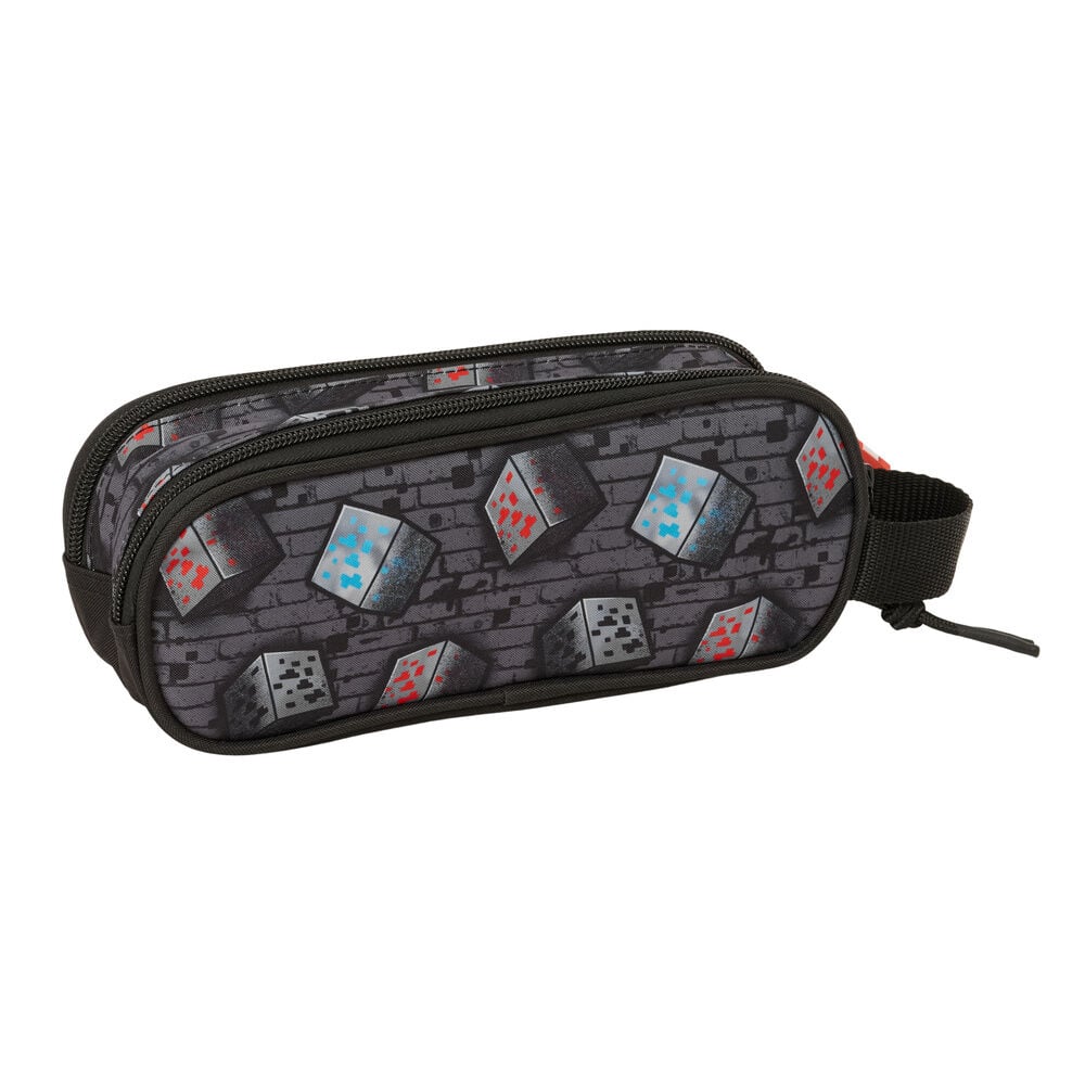 Trousse double Minecraft Graffiti, vue 2