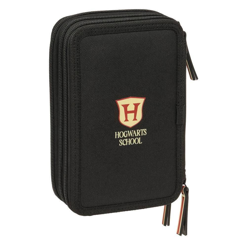 Trousse garnie triple Harry Potter Hogwarts, vue 2