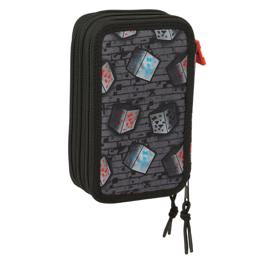 Trousse garnie triple Minecraft Graffiti, vue 2