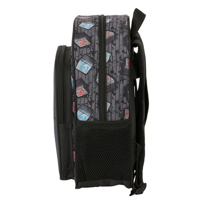 Sac à dos adaptable Minecraft Graffiti 34 cm, vue 3