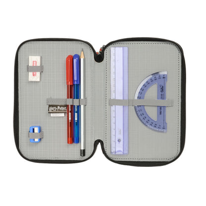 Trousse garnie triple Harry Potter Hogwarts, vue 4