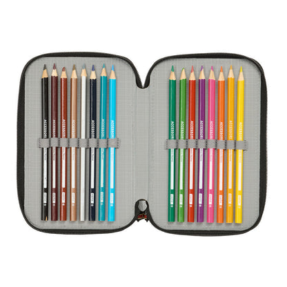 Trousse garnie triple Harry Potter Hogwarts, vue 5