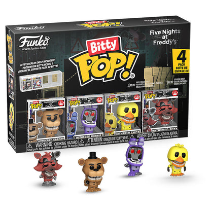 Figurine Funko POP! Blister 4 figuras Bitty POP Five Nights at Freddy´s