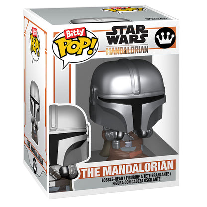 Figurine Funko POP! Bitty POP Ride Star Wars The Mandalorian In N1 Starfighter With Grogu, vue 2