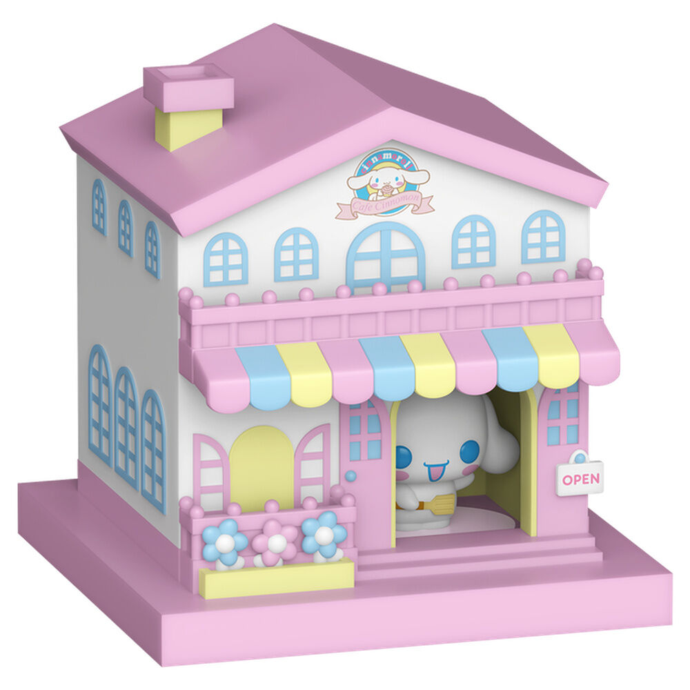 Figurine Funko POP! Bitty POP Town Hello Kitty and Friends Chef Cinnamoroll With Cafe Cinnamoroll, vue 2