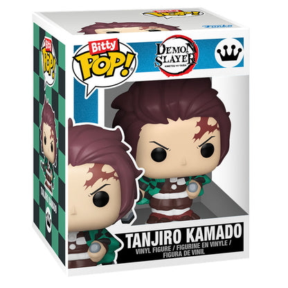 Figurine Funko POP! Blister 2 Bitty POP! Demon Slayer Tanjiro & Nezuko, vue 2