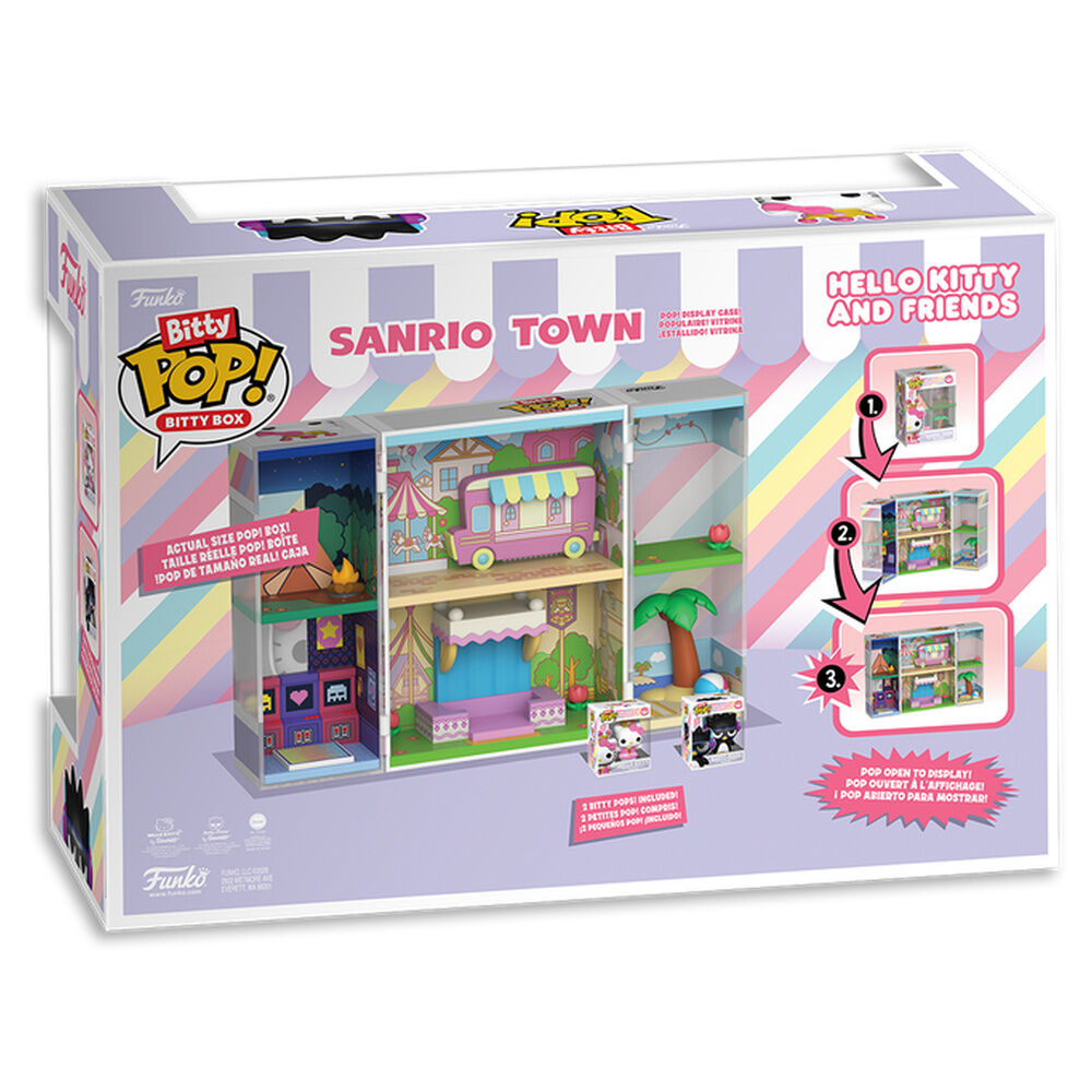 Figurine Funko POP! Bitty POP Boxes Hello Kitty and Friends Sanrio Town, vue 3
