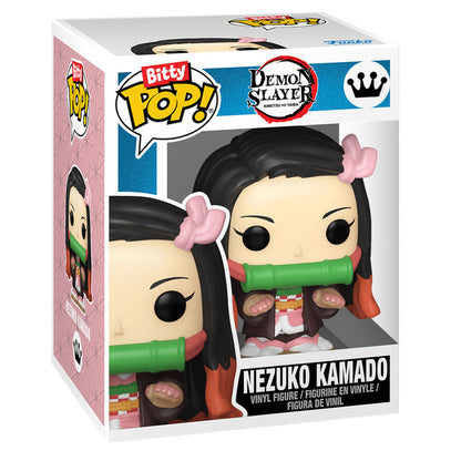 Figurine Funko POP! Blister 2 Bitty POP! Demon Slayer Tanjiro & Nezuko, vue 3