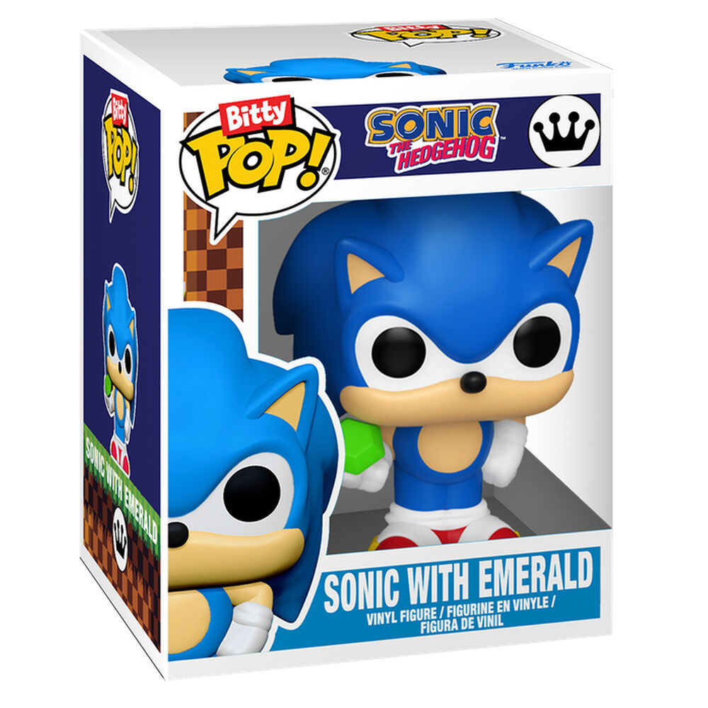 Figurine Funko POP! Bitty POP Boxes Sonic The Hedgehog Sonic 2 diorama Set, vue 4