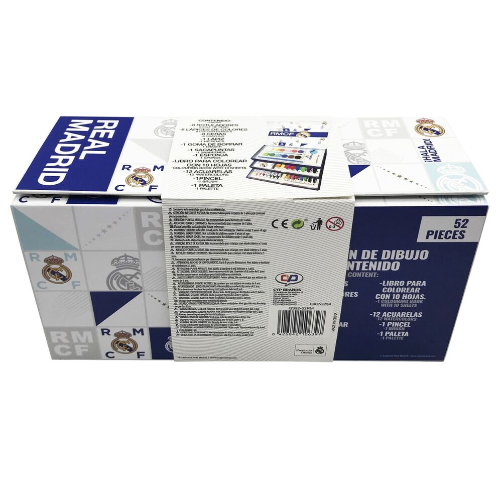 Coloriage Real Madrid briefcase, vue 4