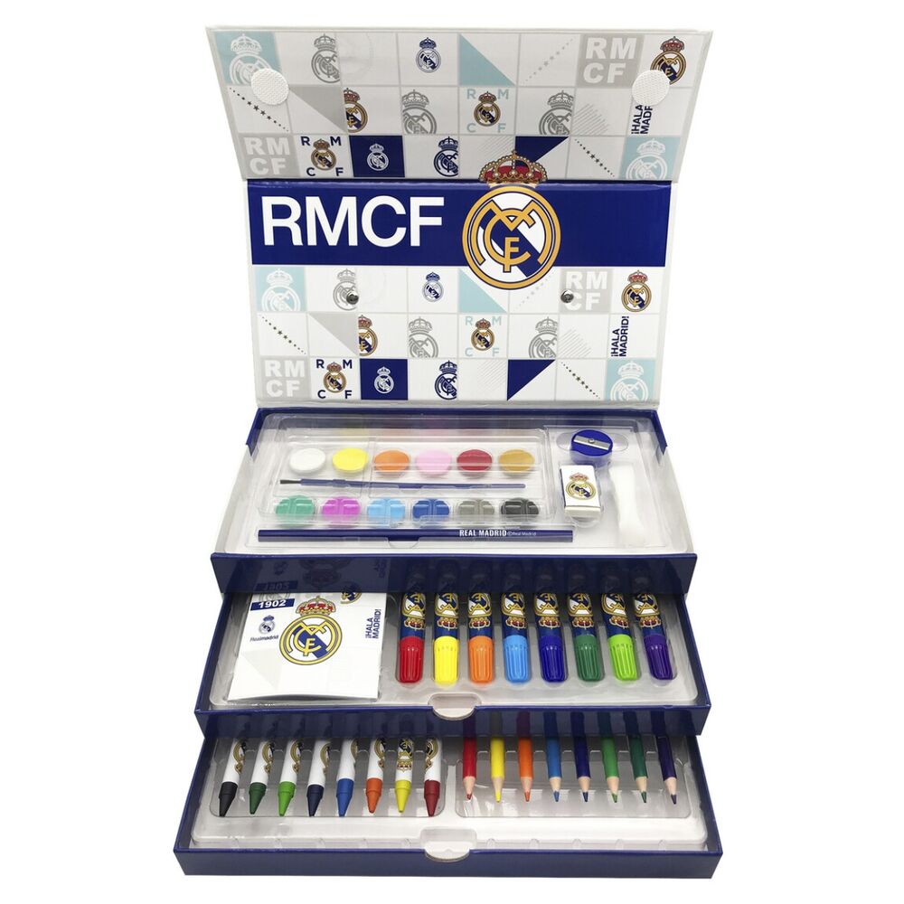 Coloriage Real Madrid briefcase, vue 3