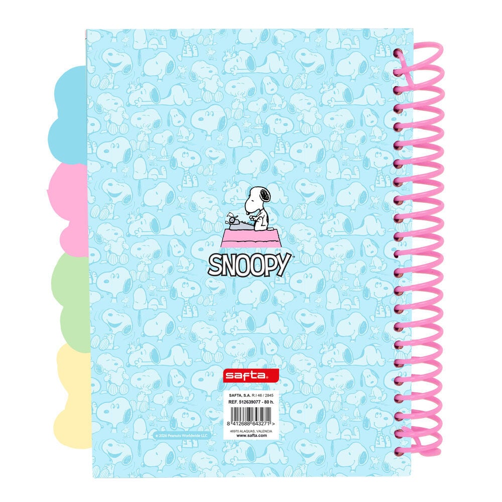 Cahier Snoopy, vue 2