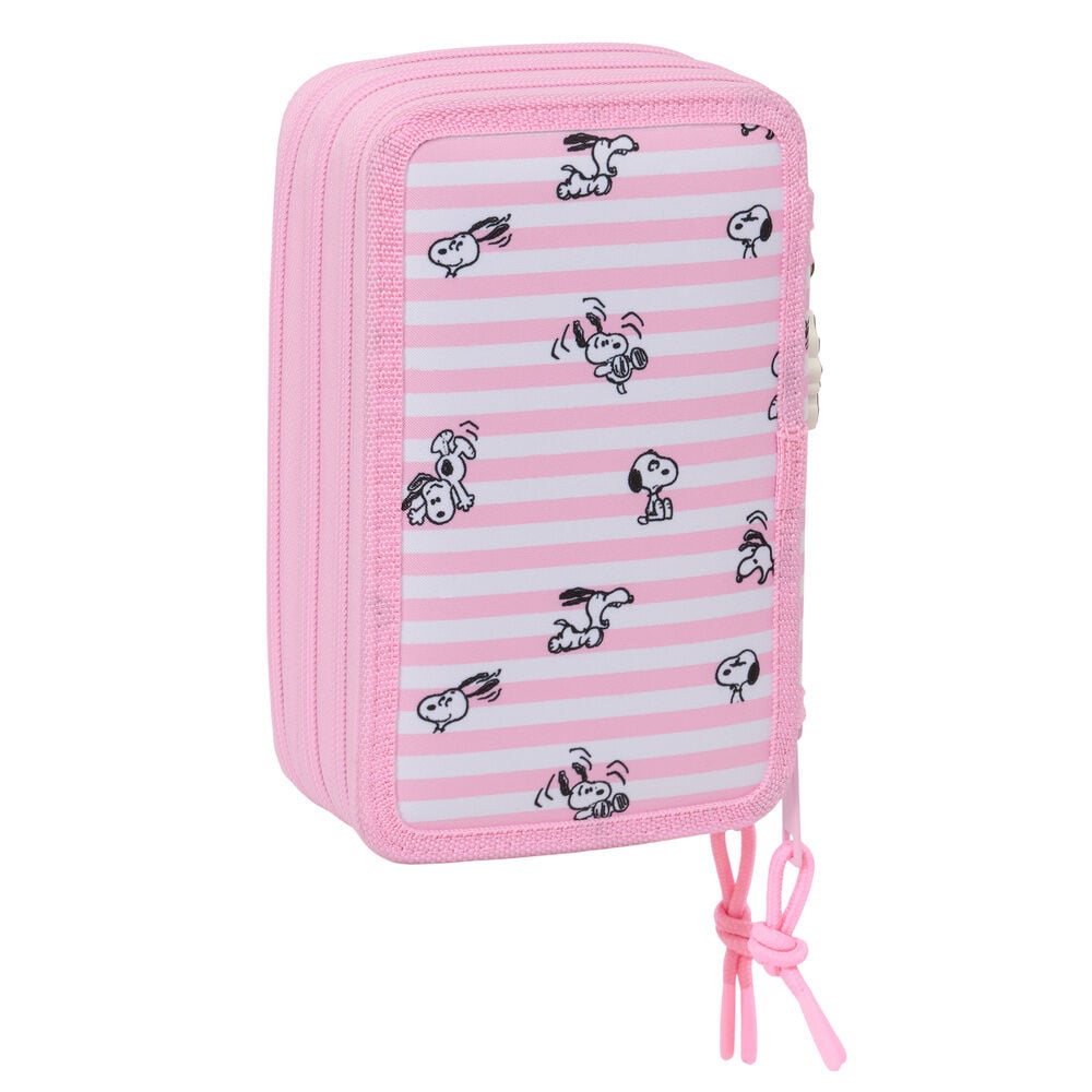 Trousse triple Snoopy, vue 2