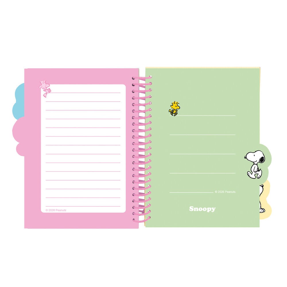 Cahier Snoopy, vue 3