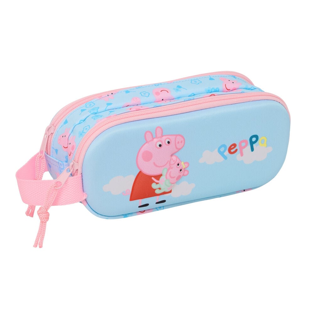 Trousse 3D double Peppa Pig