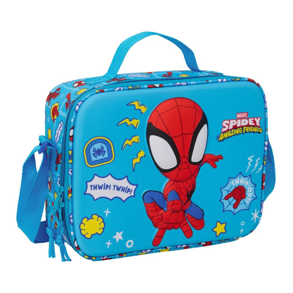 Sac à goûter 3D isotherme Marvel Spidey