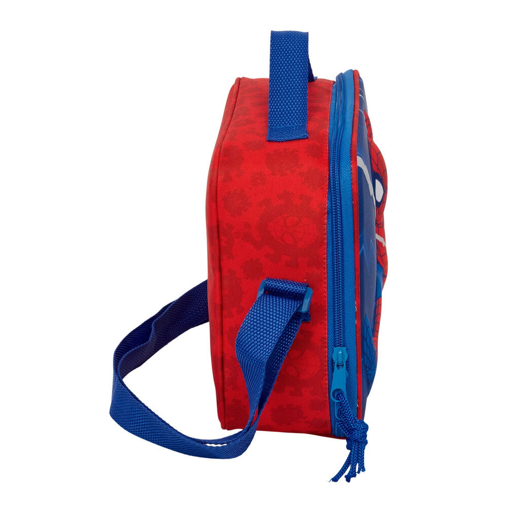 Sac à goûter 3D isotherme Marvel Spiderman, vue 3