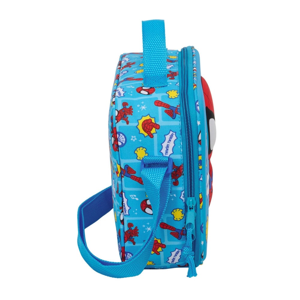 Sac à goûter 3D isotherme Marvel Spidey, vue 3