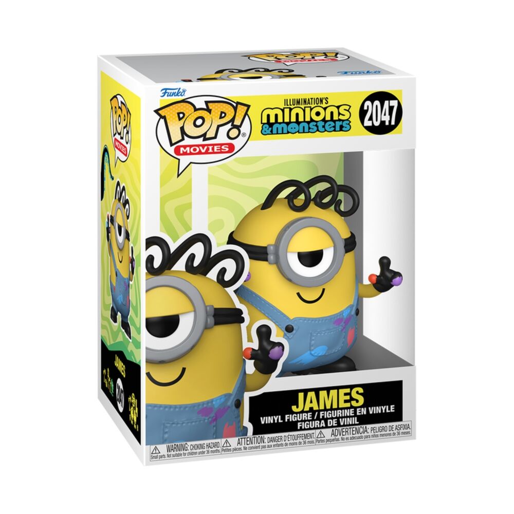 Figurine Funko POP! Ilumination´s Minions & Monsters James, vue 2