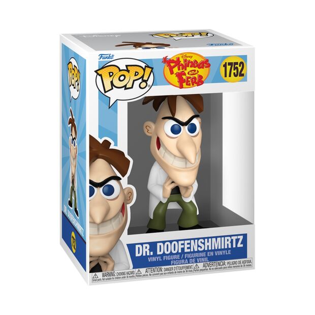 Figurine Funko POP! Disney Phineas And Ferb Dr. Doofenshmirtz