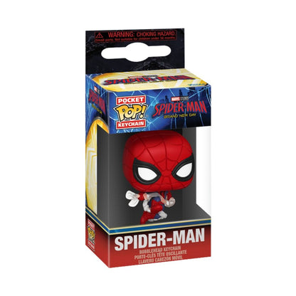 Porte-clés Funko Pocket POP! Marvel Spider Man Brand New Day Spider Man