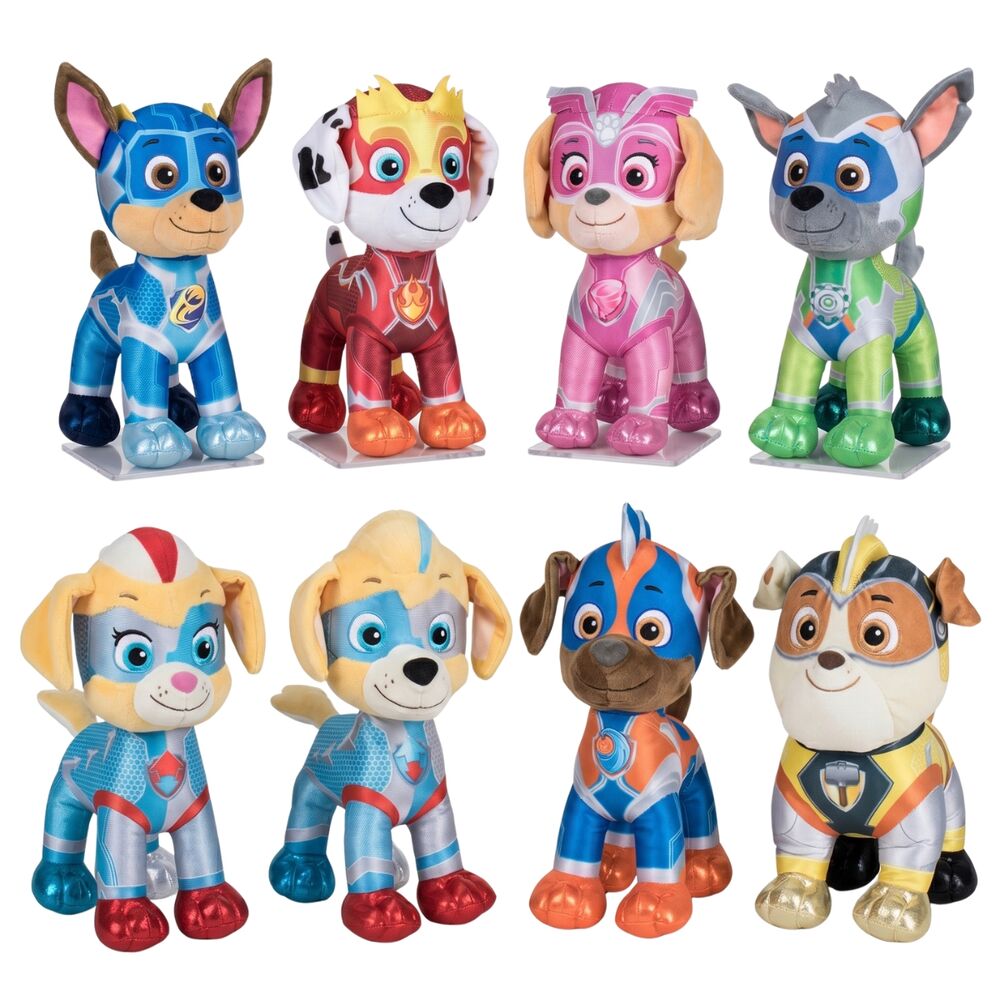 Peluche Super Paws Paw Patrol 27 cm