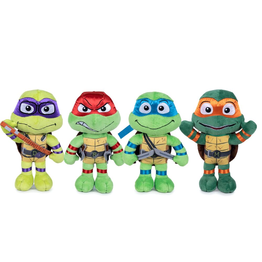 Peluche Tortues Ninja TMNT 28 cm