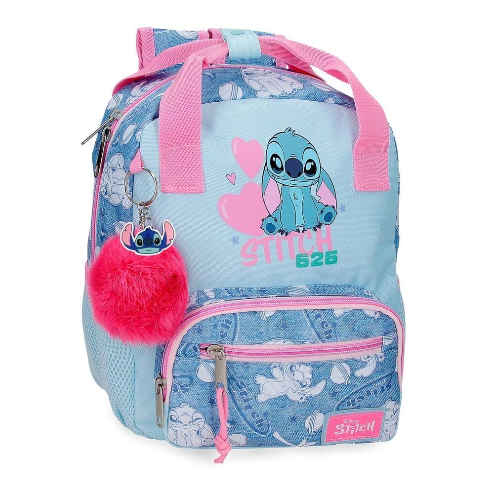Sac à dos adaptable Disney Stitch Hearts 28 cm