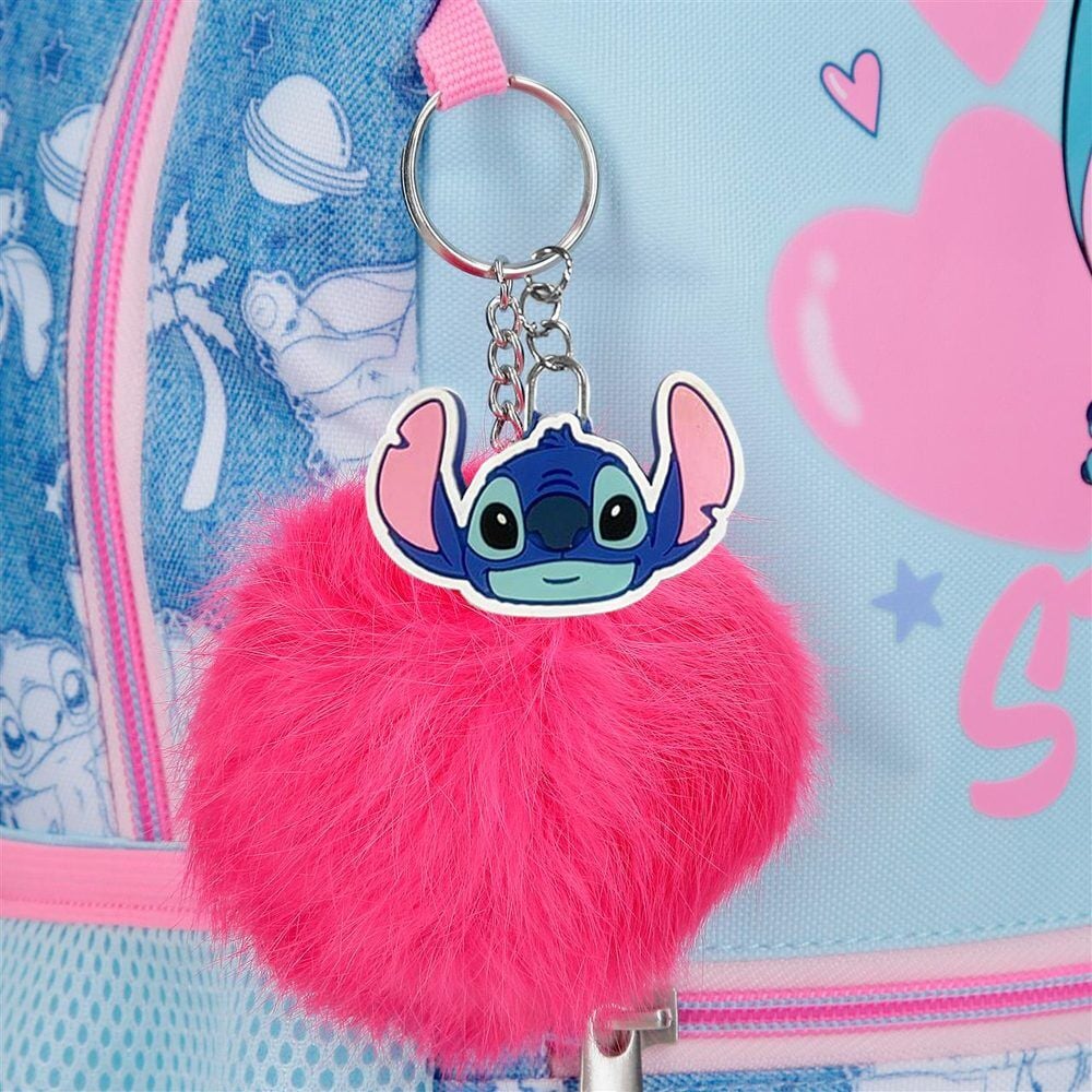 Sac à dos adaptable Disney Stitch Hearts 28 cm, vue 2