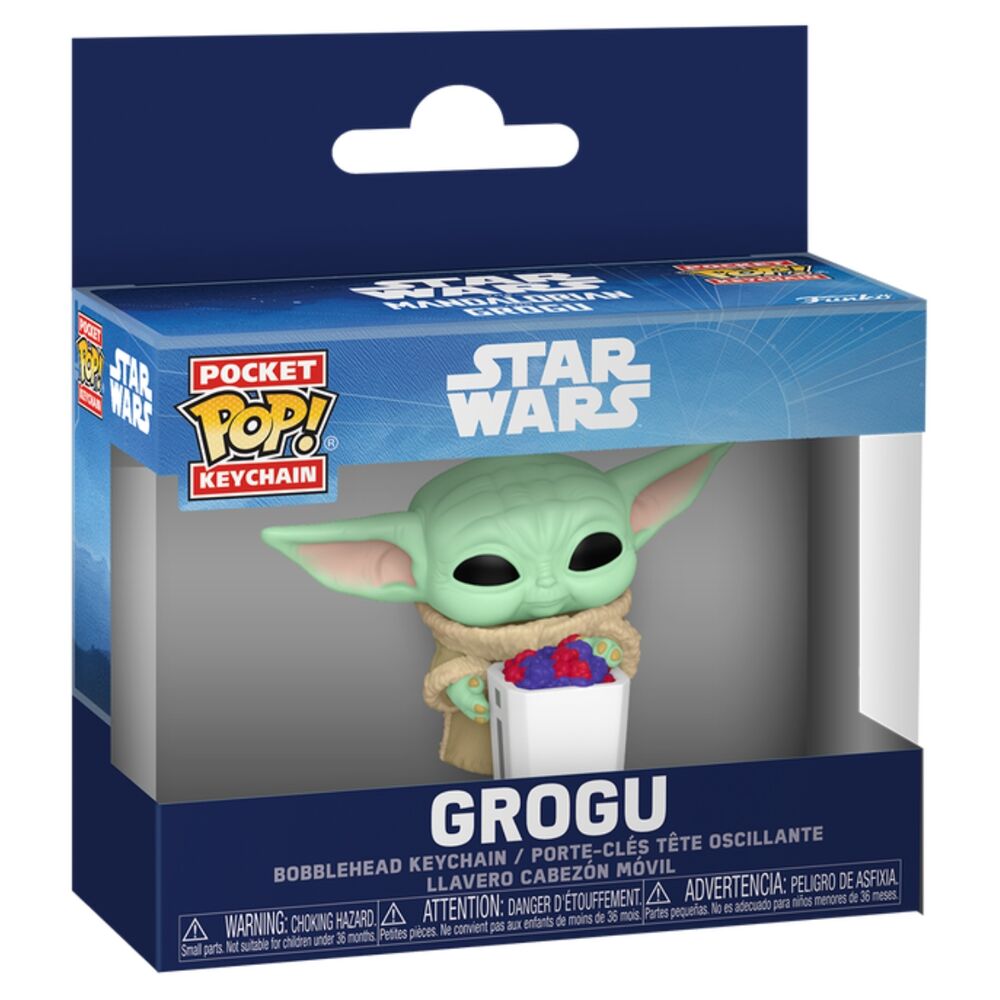 Porte-clés Funko Pocket POP! Star Wars: The Mandalorian & Grogu Grogu