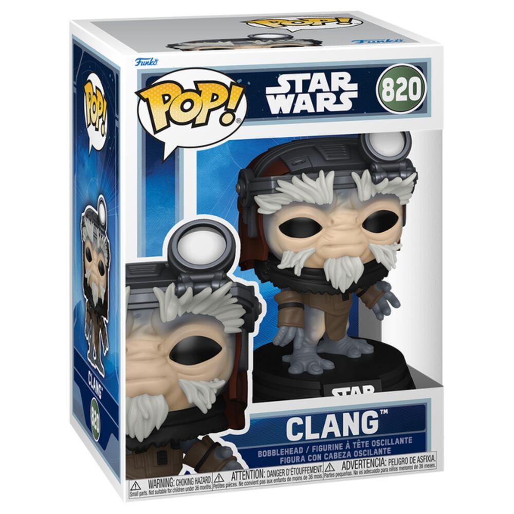Figurine Funko POP! Star Wars: The Mandalorian & Grogu Clang
