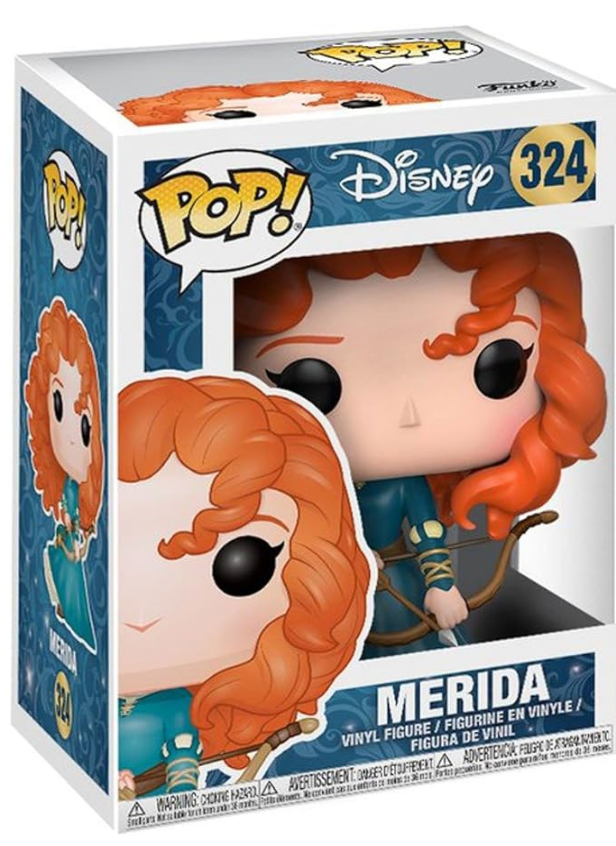 Figurine Funko POP! Disney Princesas Brave Merida, vue 2