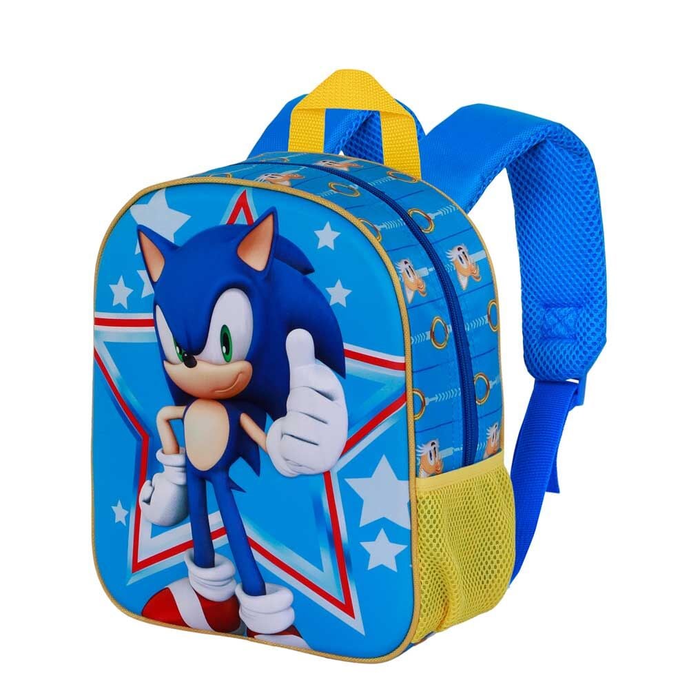 Sac à dos 3D Sonic the Hedgehog Star 31 cm, vue 2