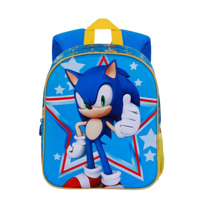 Sac à dos 3D Sonic the Hedgehog Star 31 cm, vue 3