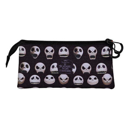 Trousse triple Disney Nightmare Before Christmas Jacks, vue 3