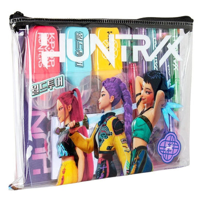 Set de papeterie KPop Demon Hunters case avec