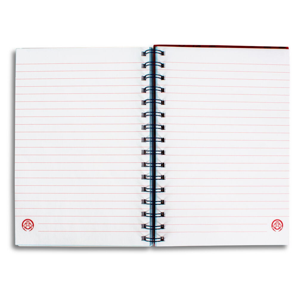 Cahier Super Mario Bros A5 lenticular, vue 3
