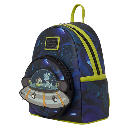 Sac à dos Loungefly Cartoon Network Rick and Morty Space Cruiser Loungefly 26 cm, vue 3